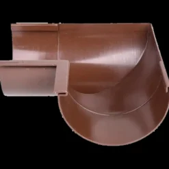 Plastmo indvendig gering nr. 12, 90° brun