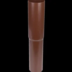 Plastmo nedførsel lige 75 mm brun