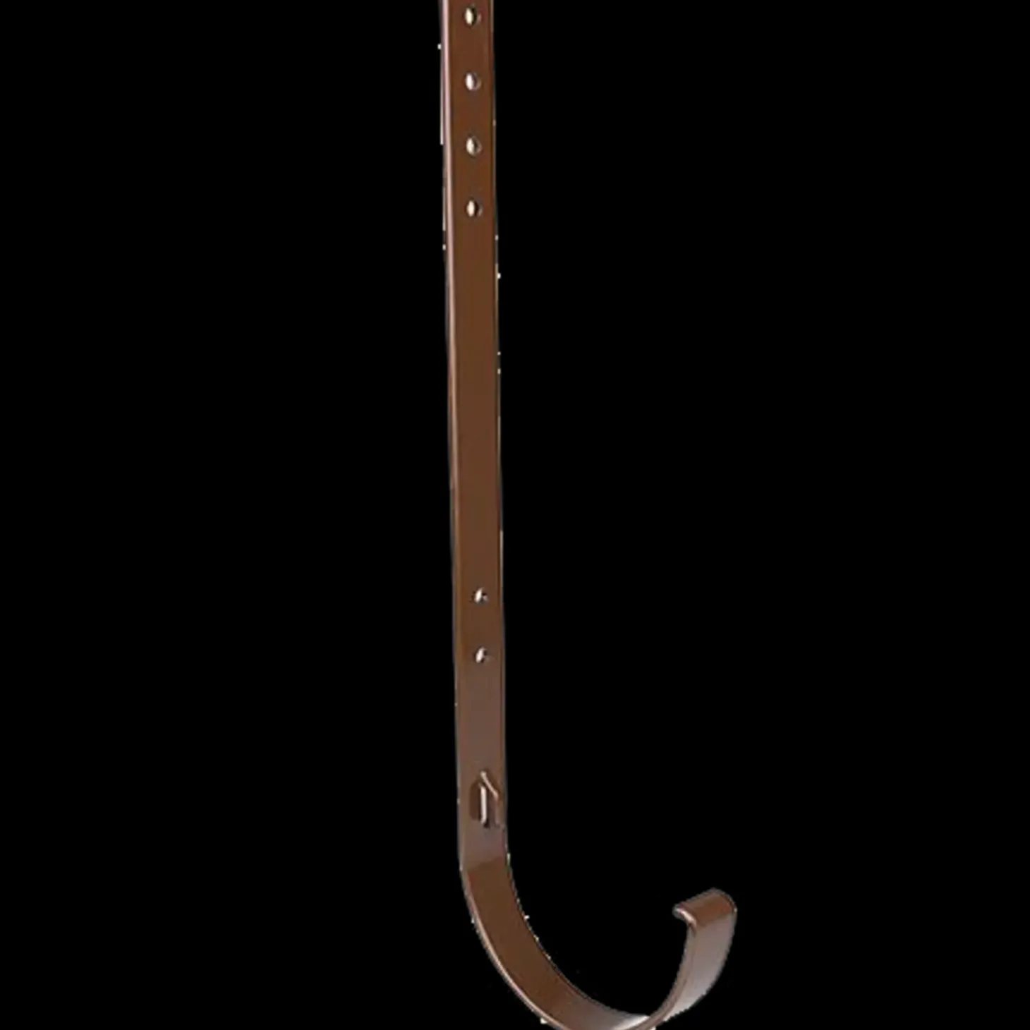 Plastmo rendejern lang nr. 10 brun