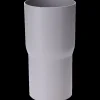 Plastmo rørsamlemuffe Ø90 mm grå