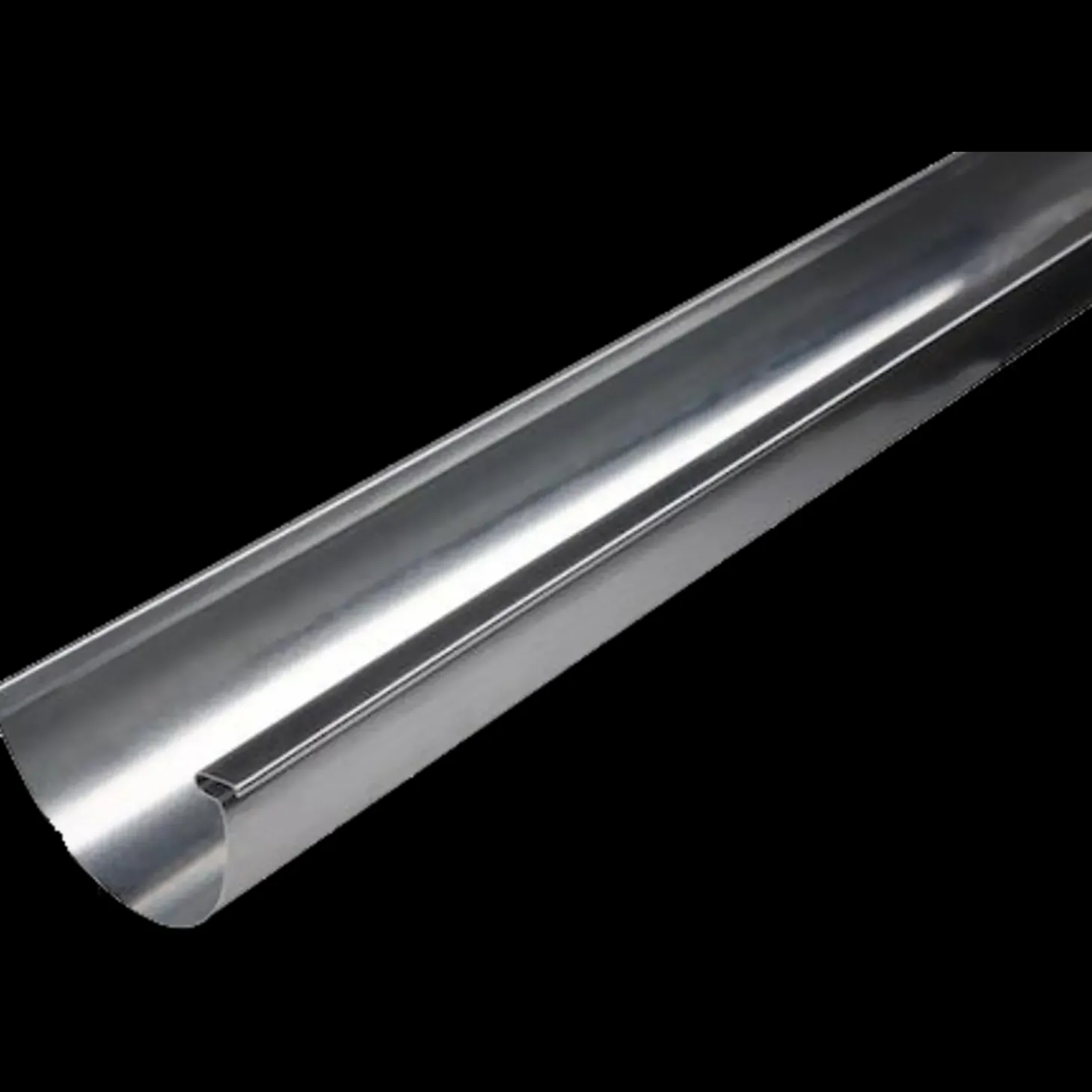 Plastmo tagrende nr. 12, 3 m zink