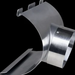 Plastmo tudstykke nr. 12, 90 mm zink