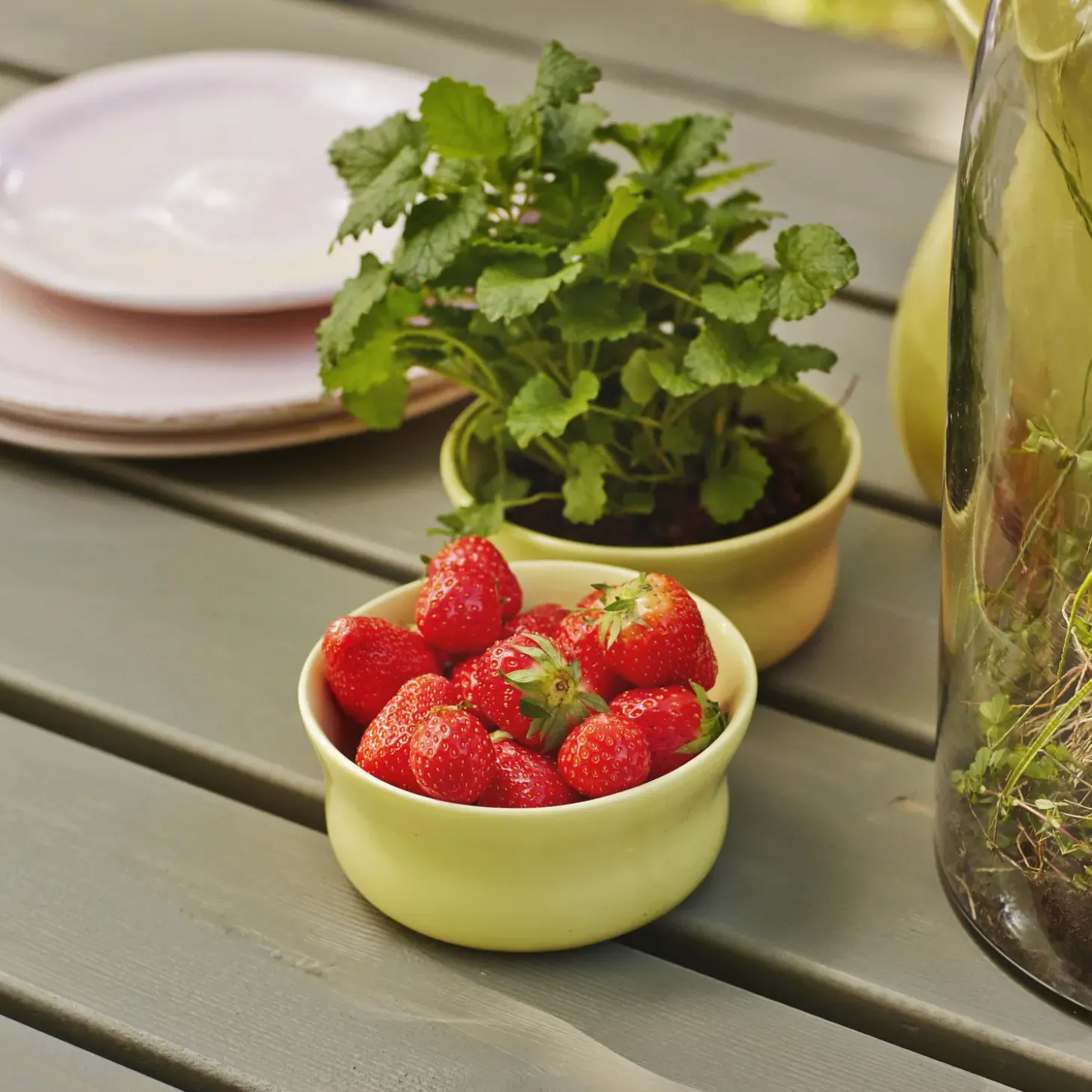 Plus 3/4 L lasur gråbrun