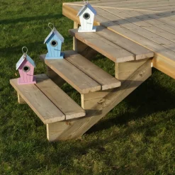 Plus 34,2° Trappevange 5 trin m/beslag  Trindybde 25 cm