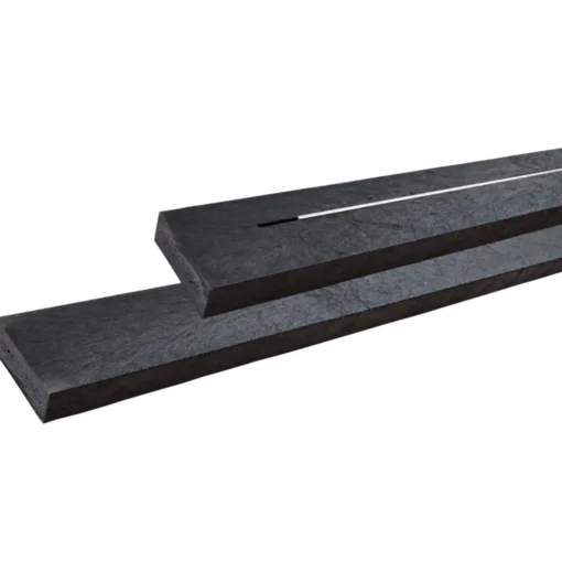 PLUS Alpha Junior Bord/Bænkesæt 177 cm RePlast Sort