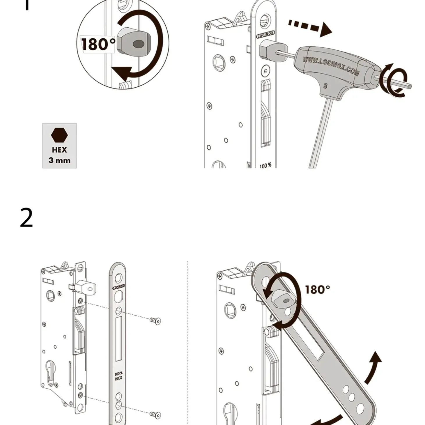 PLUS Artura komposit dobbeltlåge 213×175 cm m/gråsorte stolper til nedstøbning