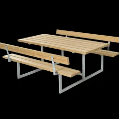 Plus Basic Bord/Bænkesæt m/2 ryglæn 177 cm ThermoWood®