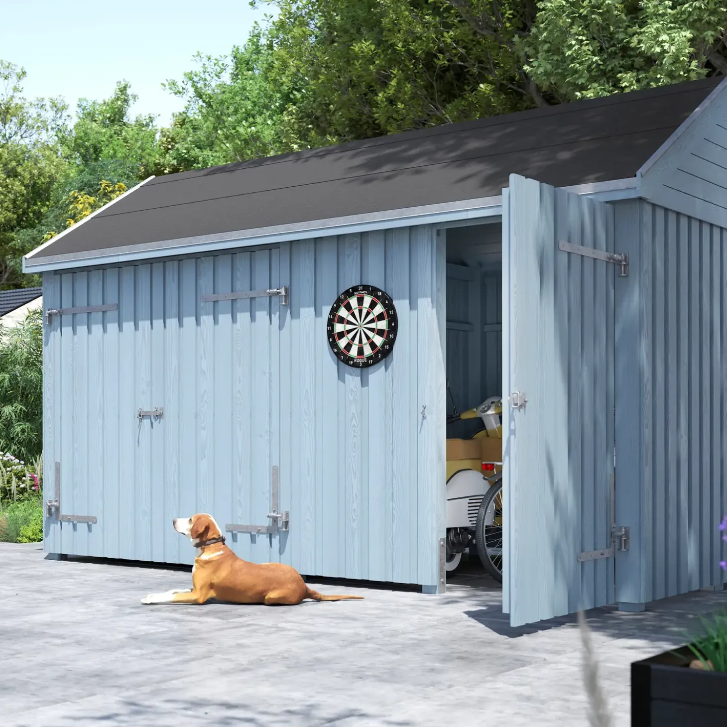 Plus Beslagssæt til enkeltdør