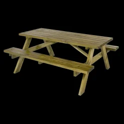 Plus bord- og bænkesæt trykimprægneret A/B, 177 cm