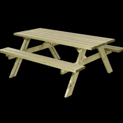 Plus bord- og bænkesæt trykimprægneret A/B, 177 cm