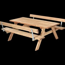 Plus Bord/Bænkesæt m/2 ryglæn 177 cm ThermoWood®
