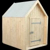PLUS Classic legehus 144×124 cm ubehandlet
