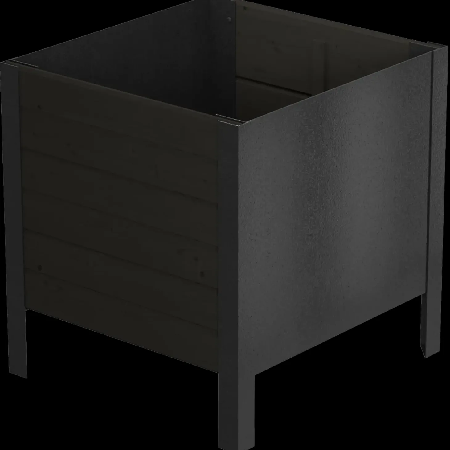 Plus Classic Plantekasse m/stålgavle 46 cm
