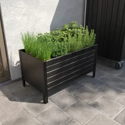 Plus Classic Plantekasse m/stålgavle  83 cm