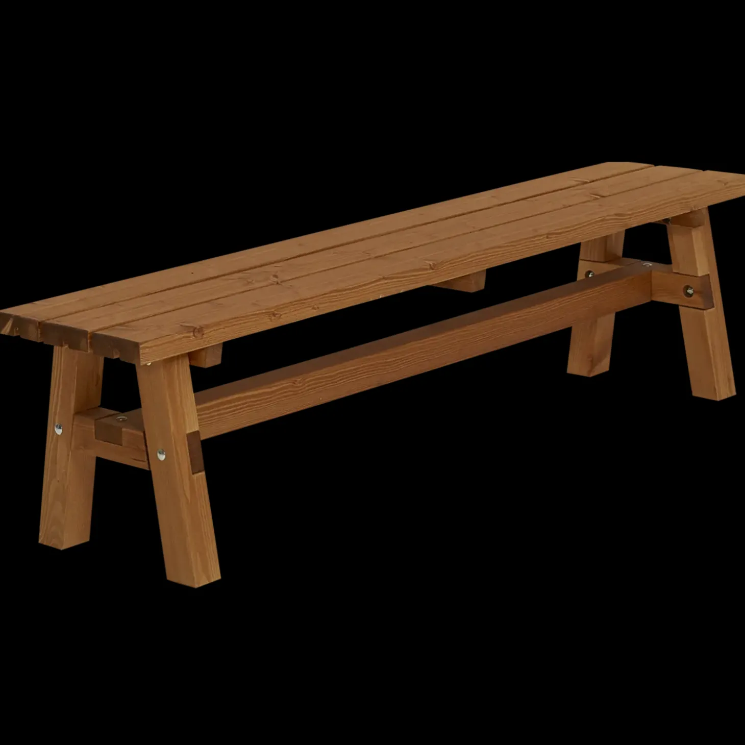 Plus Country plankebænk 177 cm gråbrun