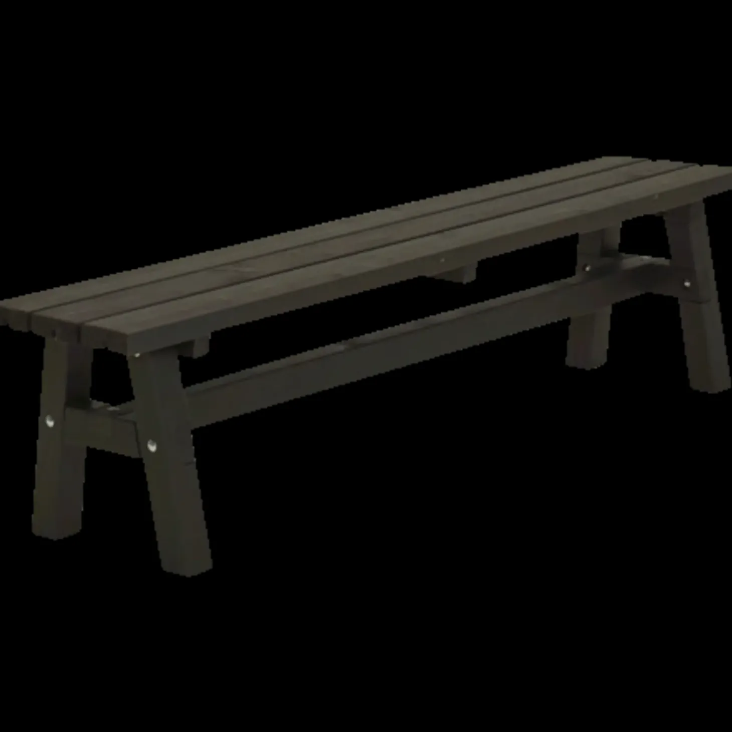 Plus Country plankebænk 177 cm gråbrun