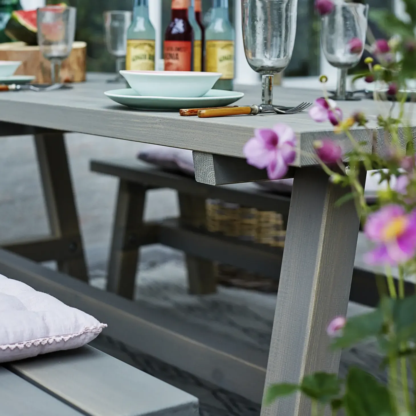 Plus Country plankebord 177 cm teak