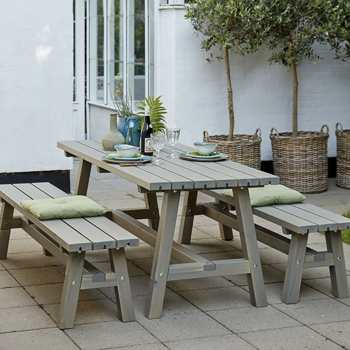 Plus Country plankebord 177 cm teak