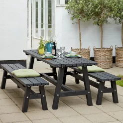 Plus Country plankesæt 177 cm sort