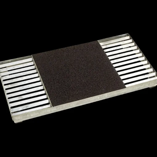 Plus Cubic rist inkl. måtte 40x80x6,8 cm sort