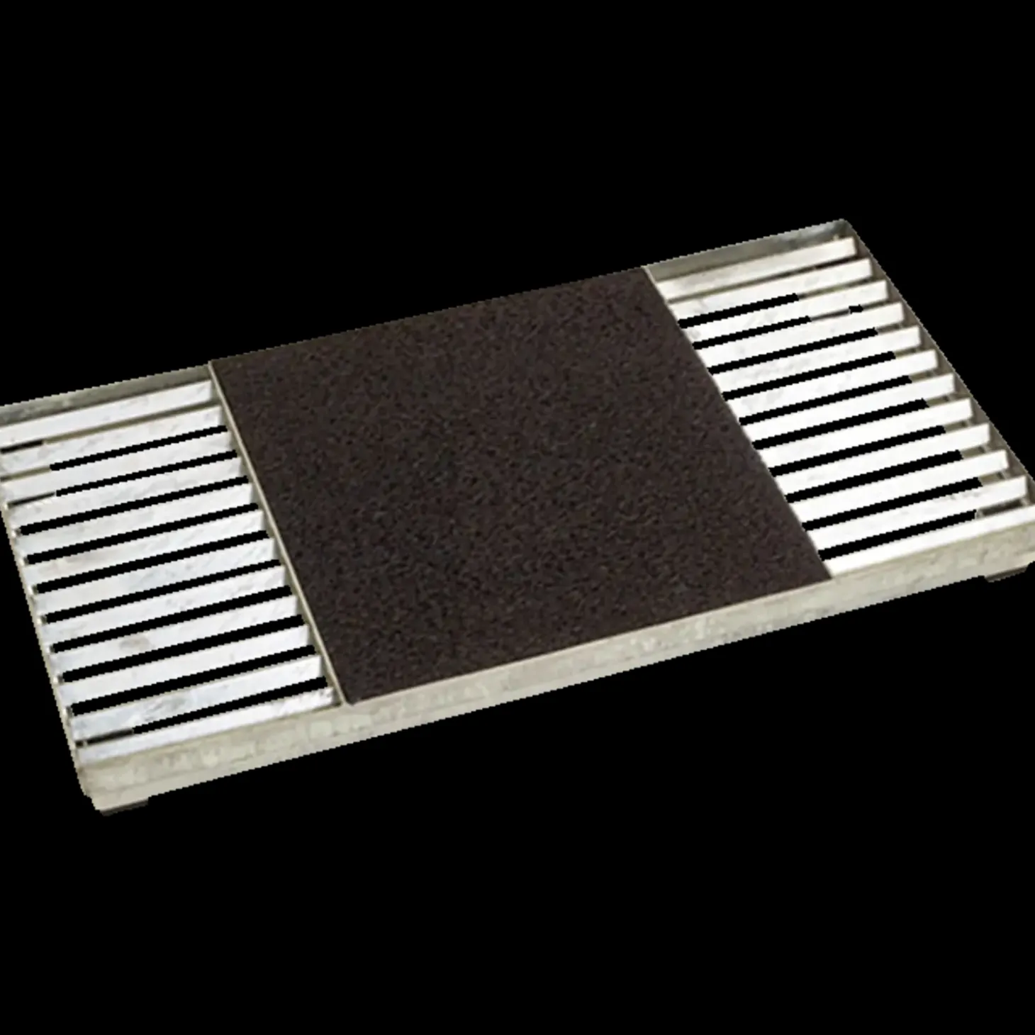 Plus Cubic rist inkl. måtte 40x80x6,8 cm sort