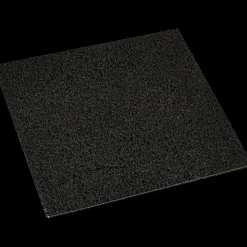 Plus Cubic rist sampak sort gummimåtte - 88x48x4 cm