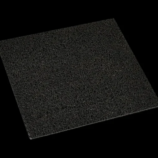 Plus Cubic rist sampak sort gummimåtte - 88x48x4 cm