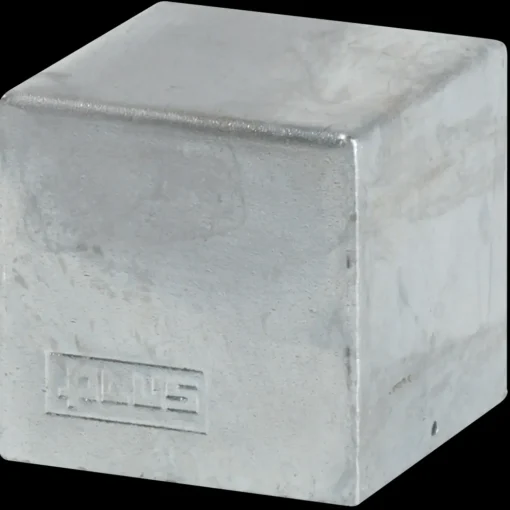 Plus Cubic stolpehat 71x71 mm varmgalvaniseret