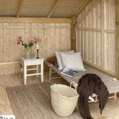 Plus cykelskur 5,7 m² 1 modul med dobbeltdør