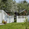 Plus Decora hegn 180x95 cm hvid