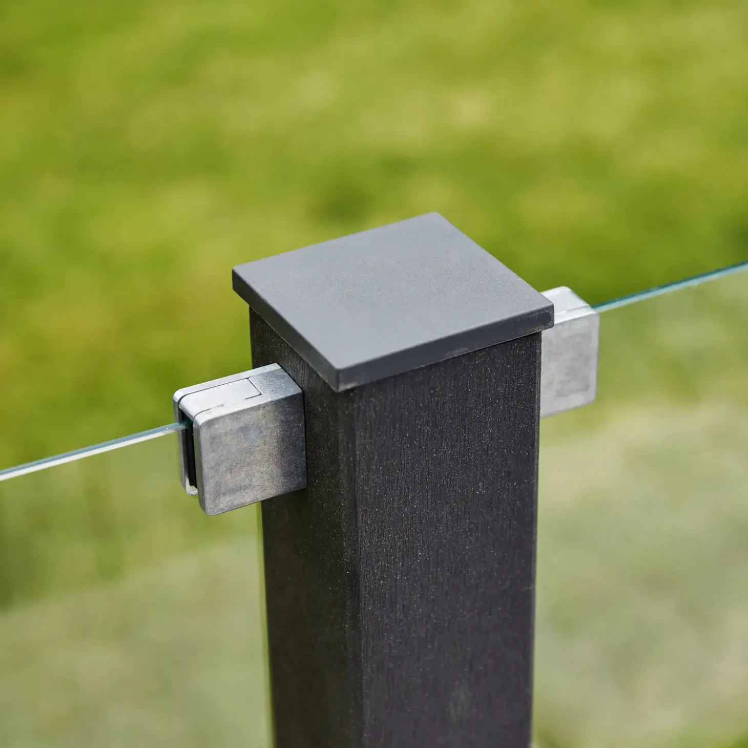 Plus glashegn 90x91 cm klart