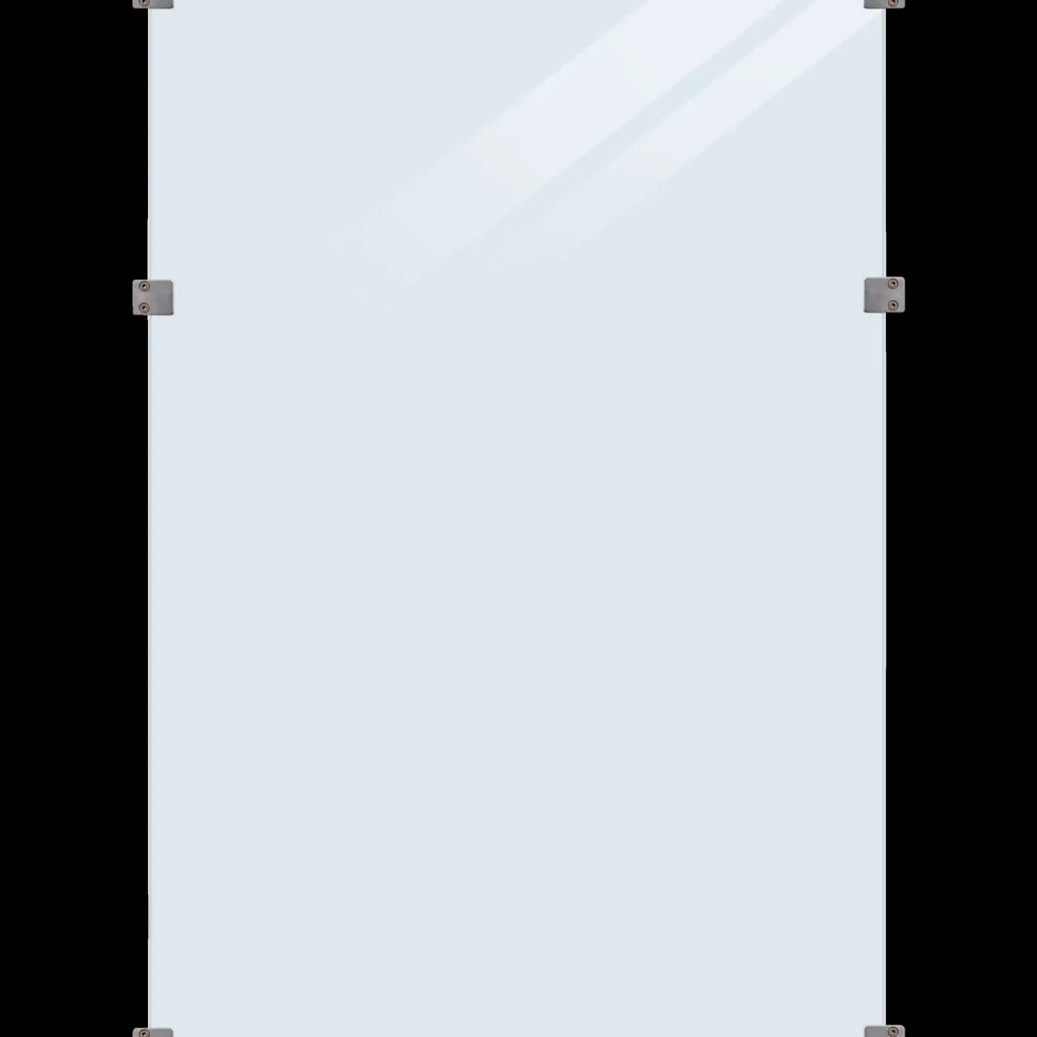 Plus glashegn 90x91 cm klart