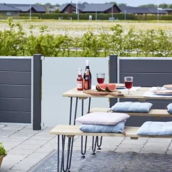 Plus glashegn 90x91 cm lamineret/frosted