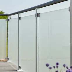 Plus glashegn 90x91 cm lamineret/frosted