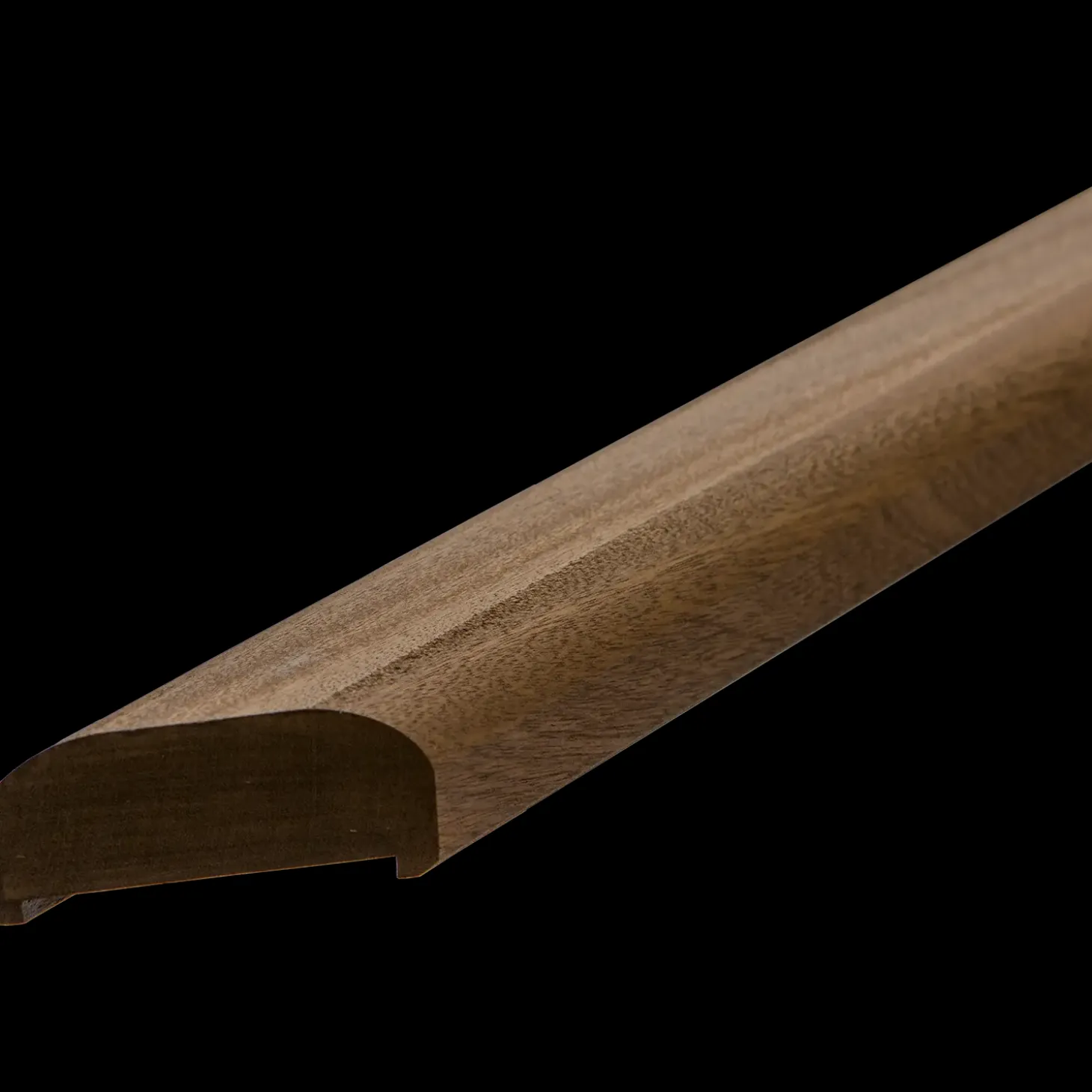 Plus håndliste t/gelænder smig venstre 6x197cm sort