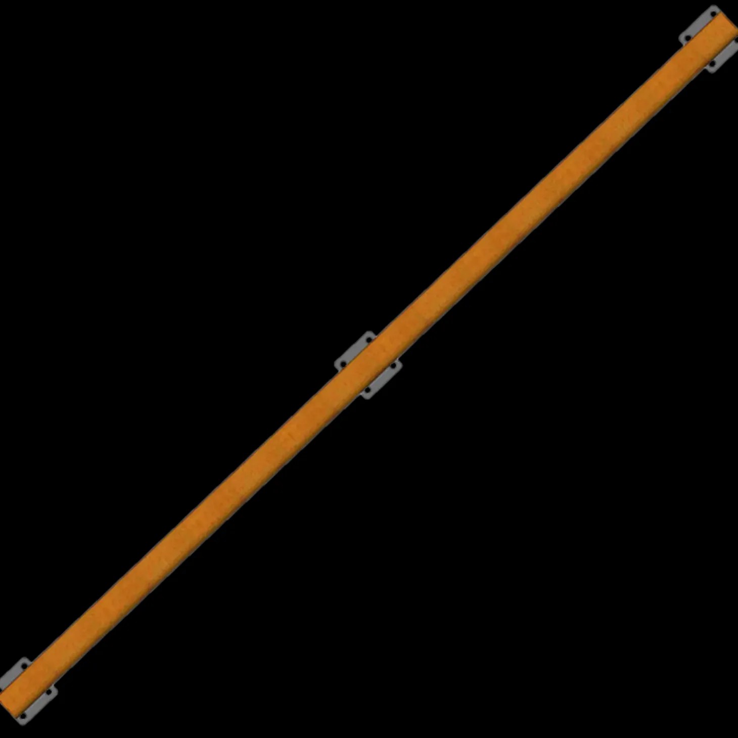 Plus håndliste t/gelænder 6x189cm olieret
