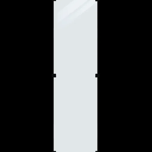 PLUS Hærdet Glashegn Klart 55,4×176 cm