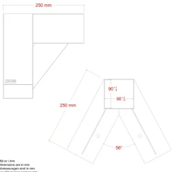 Plus jordanker til gyngestativ 2-pak
