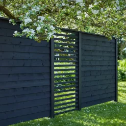 PLUS Klink Profilhegn 174×166 cm Sort