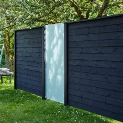 PLUS Klink Profilhegn 174×166 cm Sort