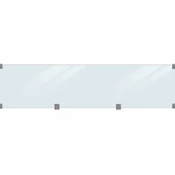 Plus krydsskåret profilstolpe hjørne m/2 spor 90x90 mm længde 268 cm trykimprægneret