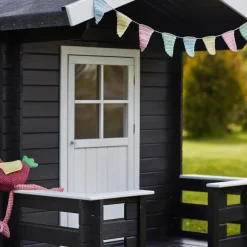 Plus legehus ubehandlet med terrasse - 162x198x153 cm