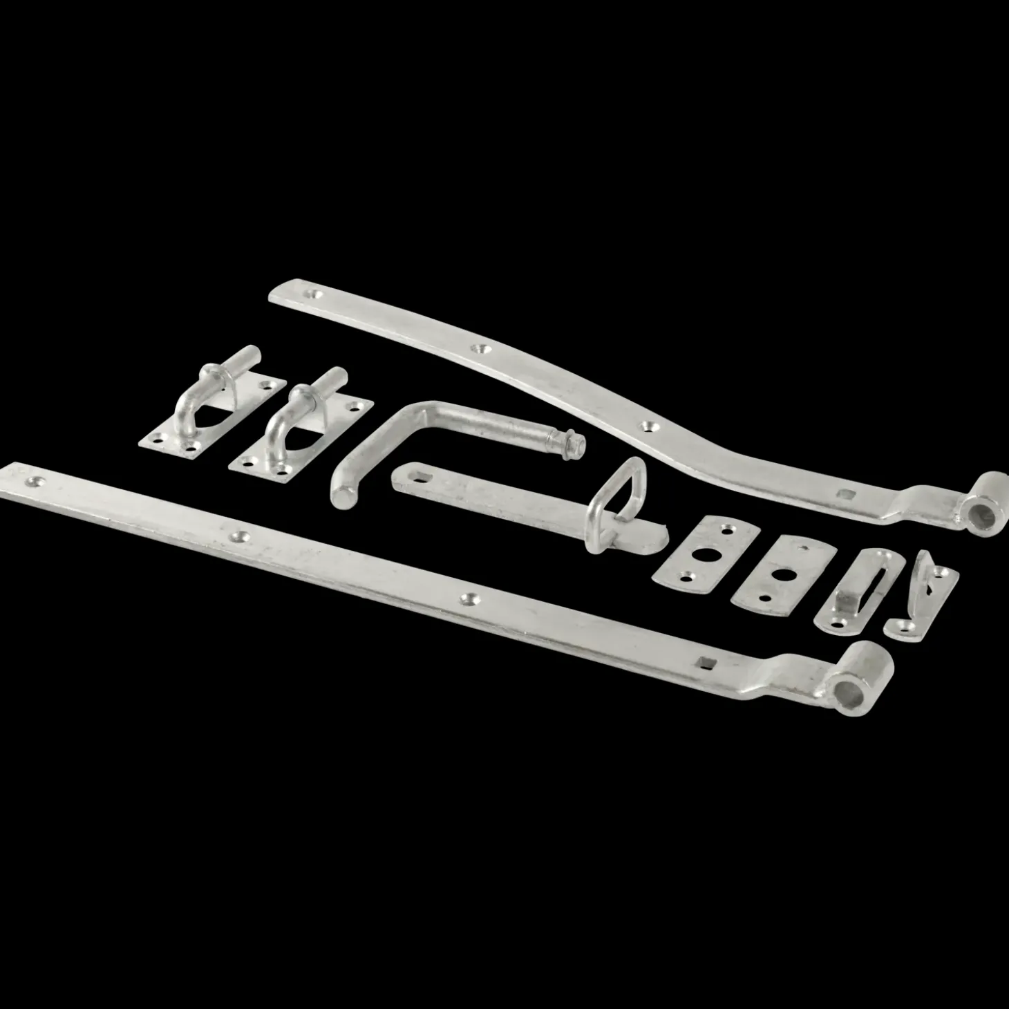 Plus Ligno enkeltlåge inkl. beslag højrehængt 100x88/85 cm trykimprægneret