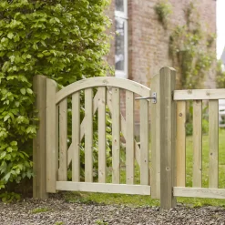 Plus Ligno enkeltlåge inkl. beslag højrehængt 100x88/85 cm trykimprægneret