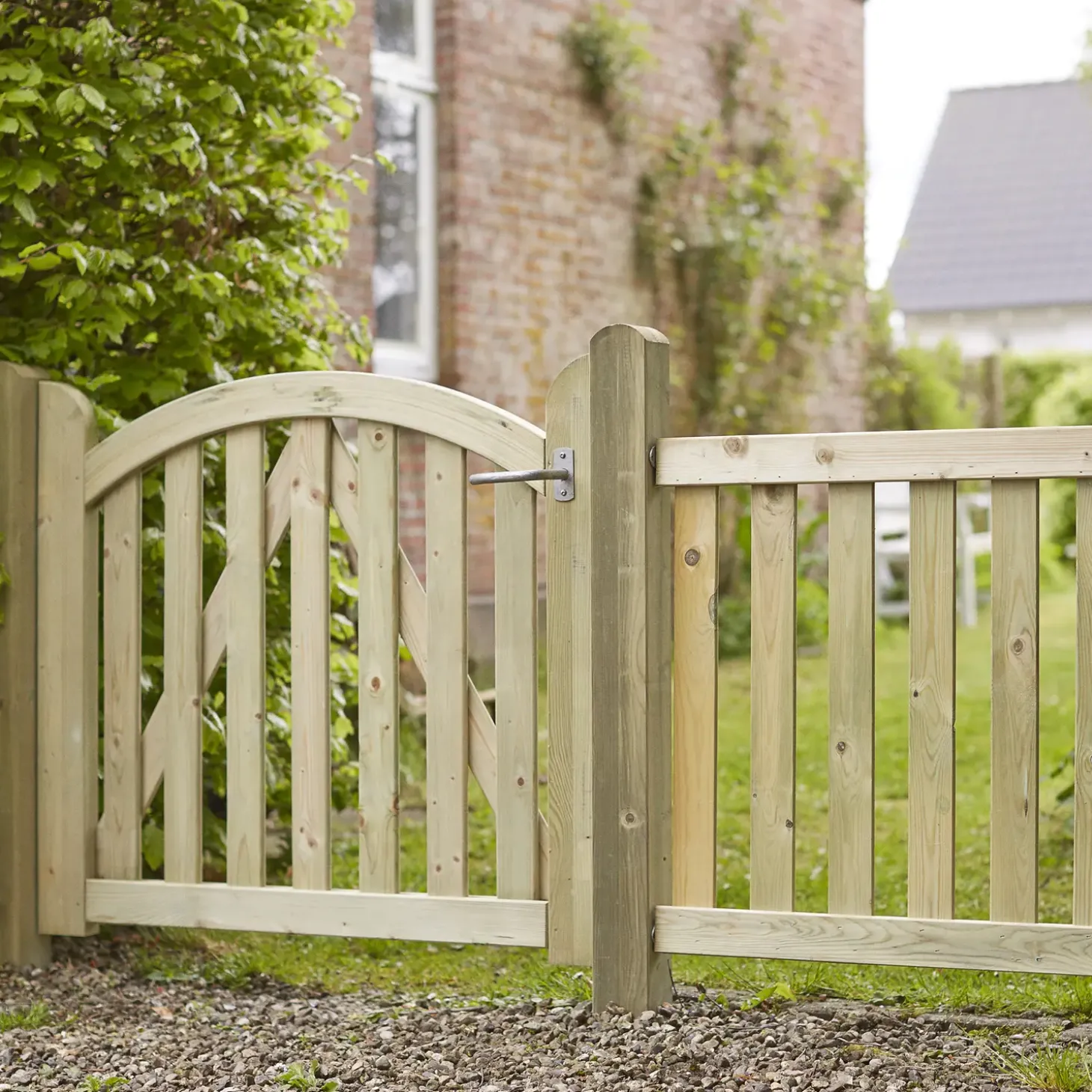 Plus Ligno hegn 150x73 cm trykimprægneret