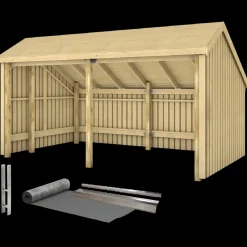 Plus Multi havehus 10,5 m² 2 moduler med åben front