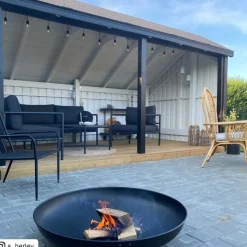 Plus Multi havehus 10,5 m² 2 moduler med åben front