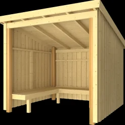 Plus Nordic bålhytte 5 m2 - Type 1A