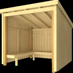 Plus Nordic bålhytte 5 m2 - Type 1A