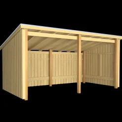 Plus Nordic Multi havehus 9,5 m² 2 moduler med åben front